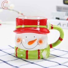 Load image into Gallery viewer, Christmas Ceramic Tea Mugs